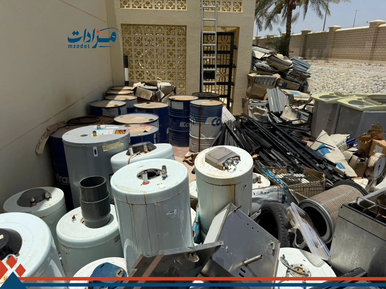 Used electronics and mixed scrap-Al Masarra Hospital