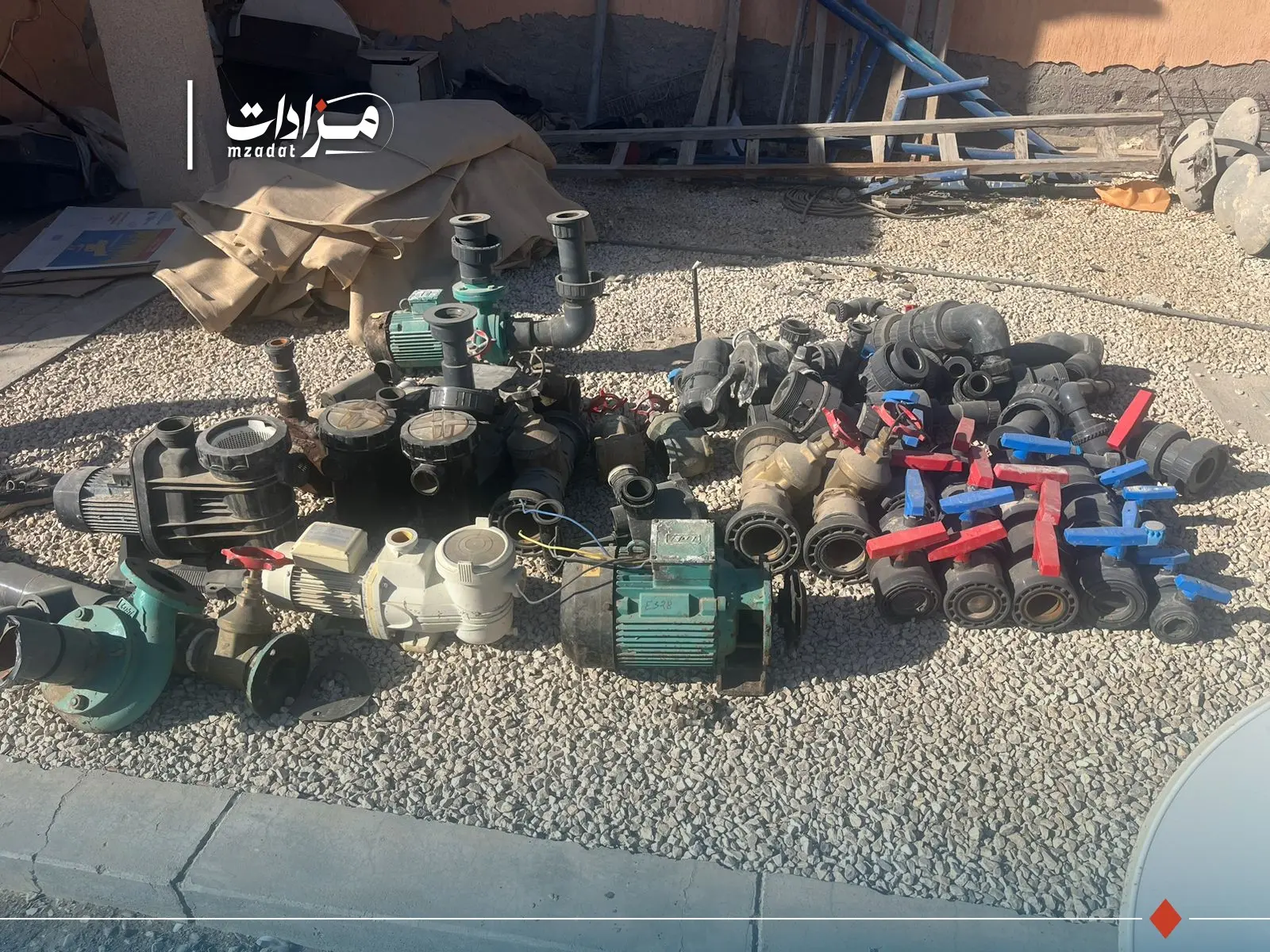 Furniture, electronics, and various scrap. - 12