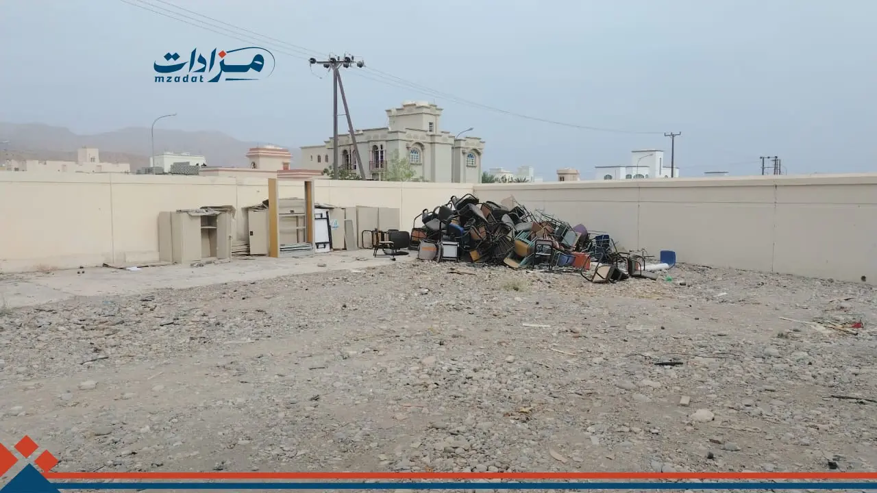 2- Used electronics and student desks – Qurayyat warehouses - 2