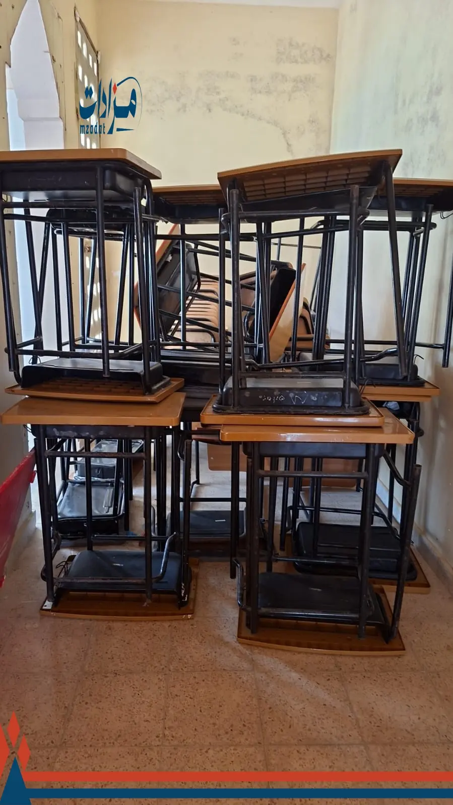 2-Student desks(eleven schools). - 9