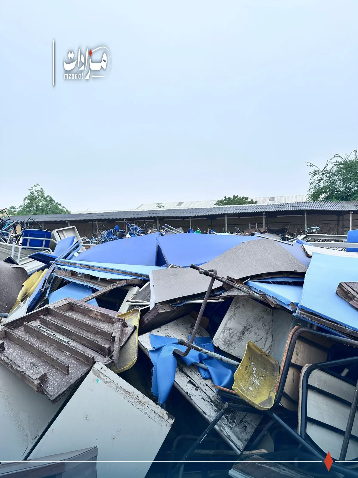 Maintenance department yard. - 4
