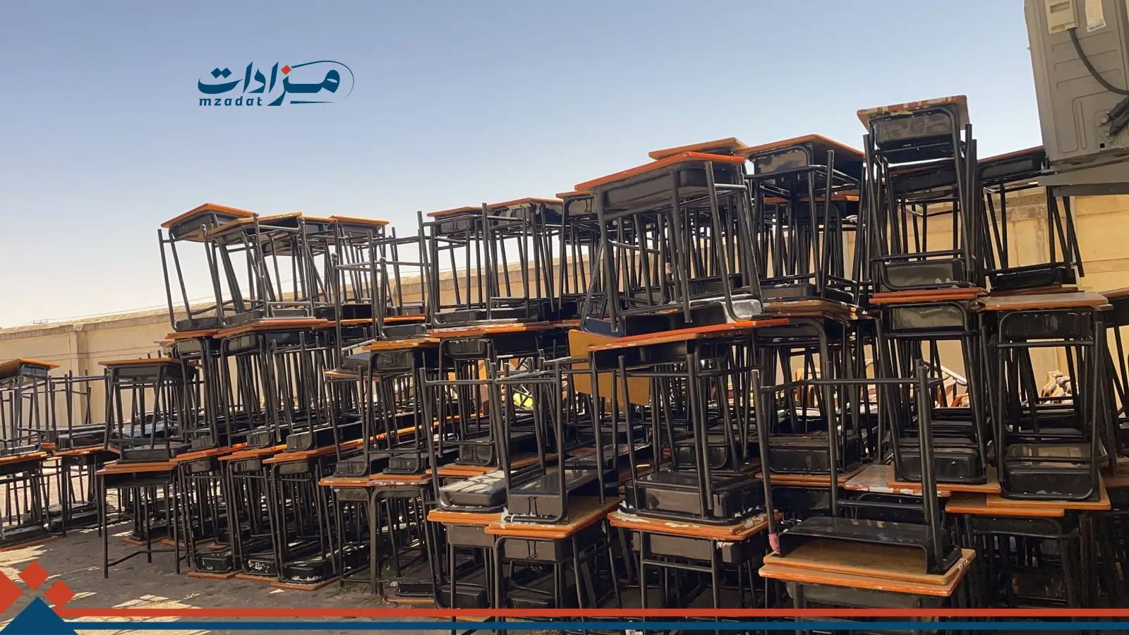 2-Student desks(eleven schools). - 3