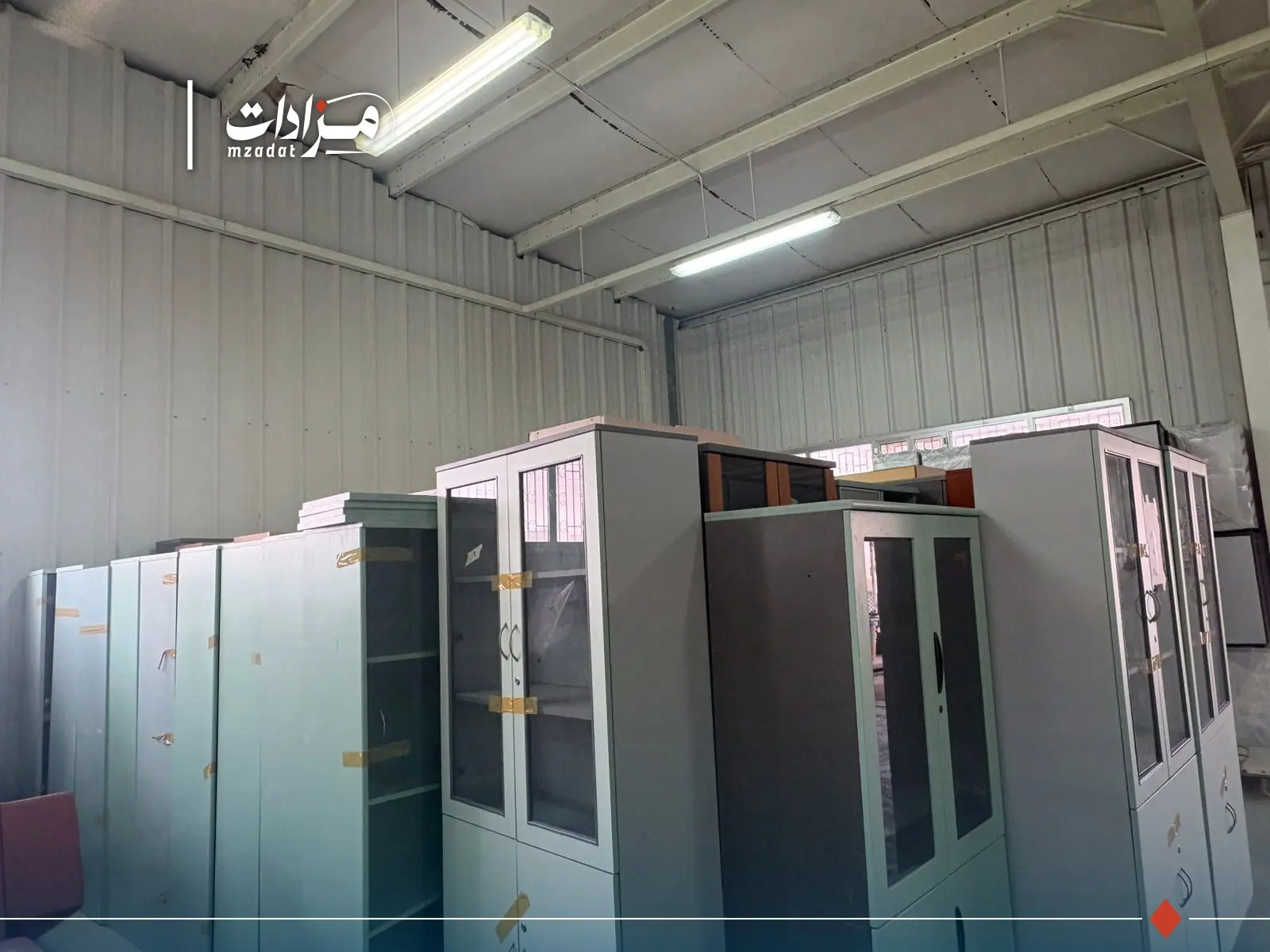 3-File cabinets (two-door) + file cabinets (single-door) - 2