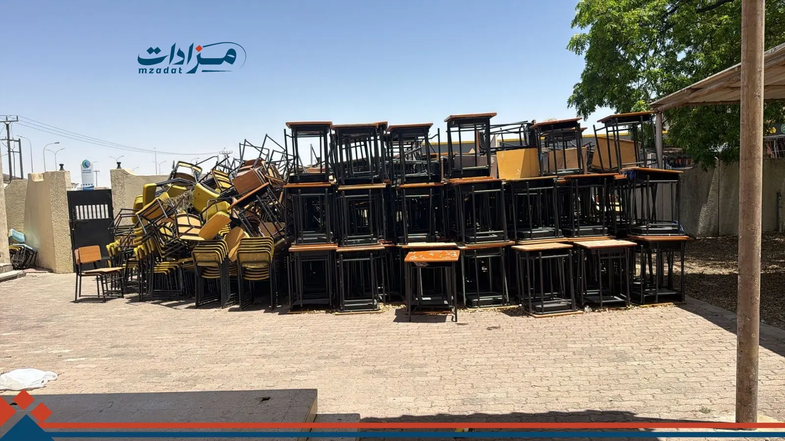 2-Student desks(eleven schools). - 11