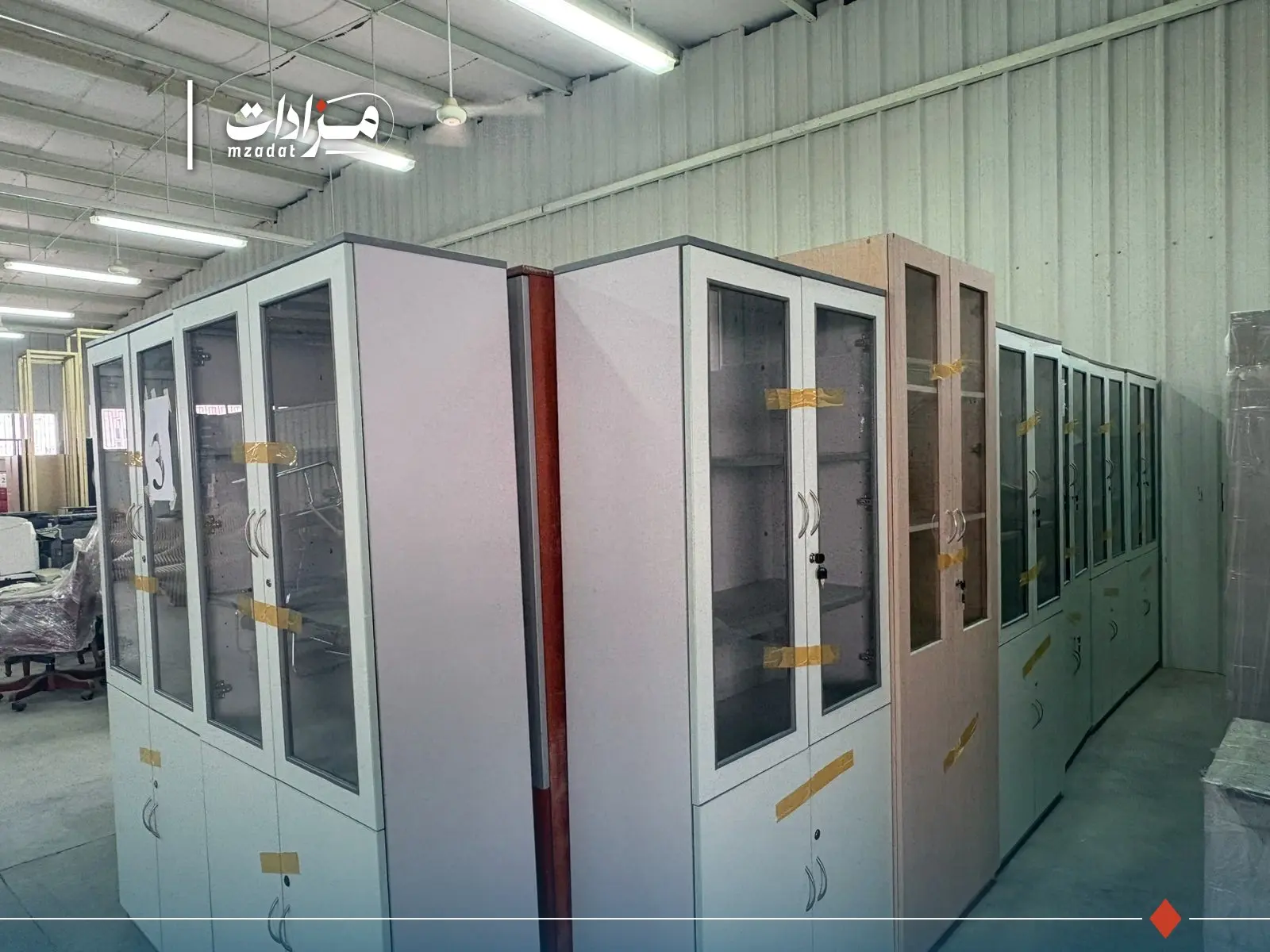 4-Two-door file cabinets - 2