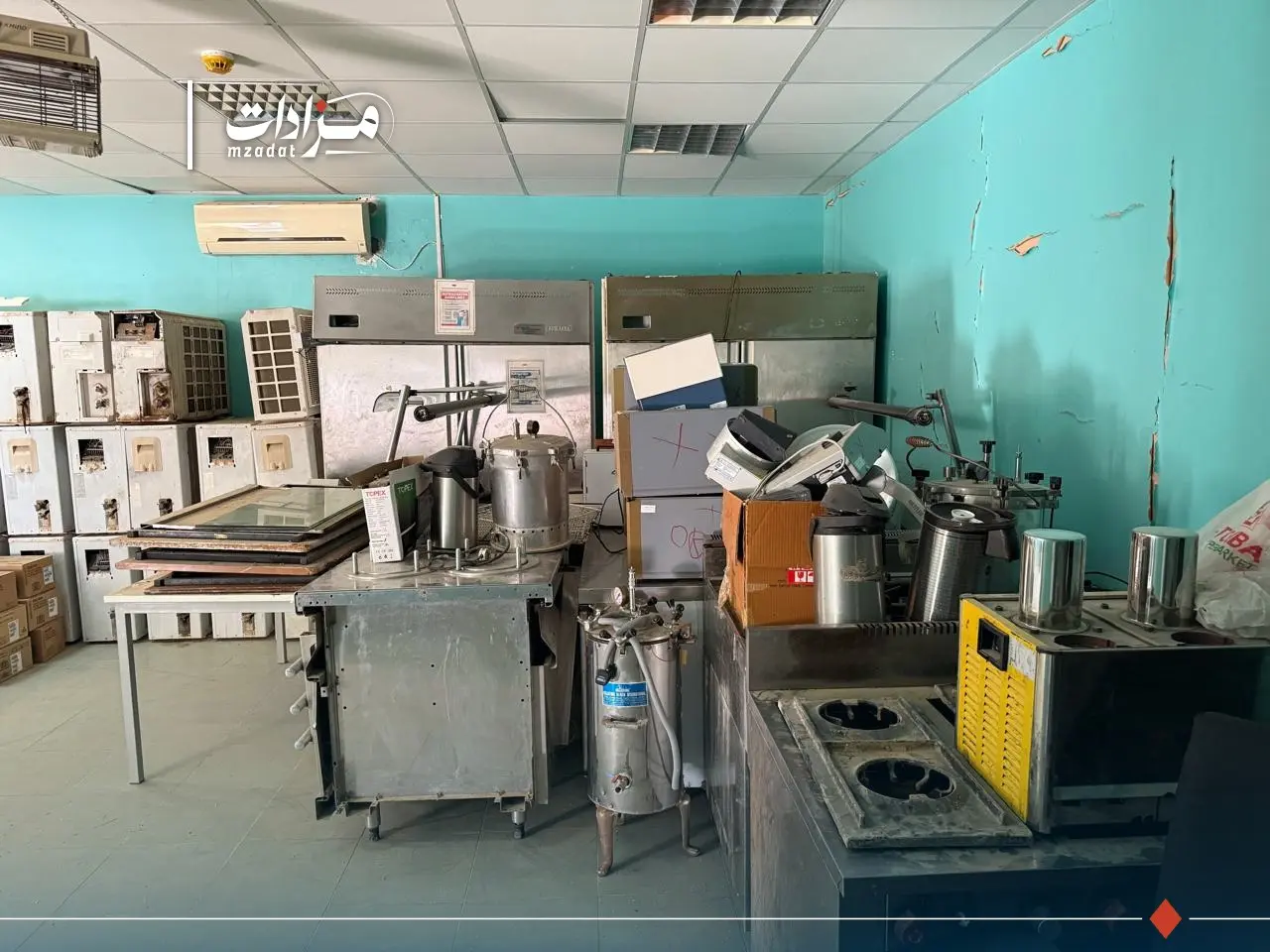2-Used AC and electronics. - 5