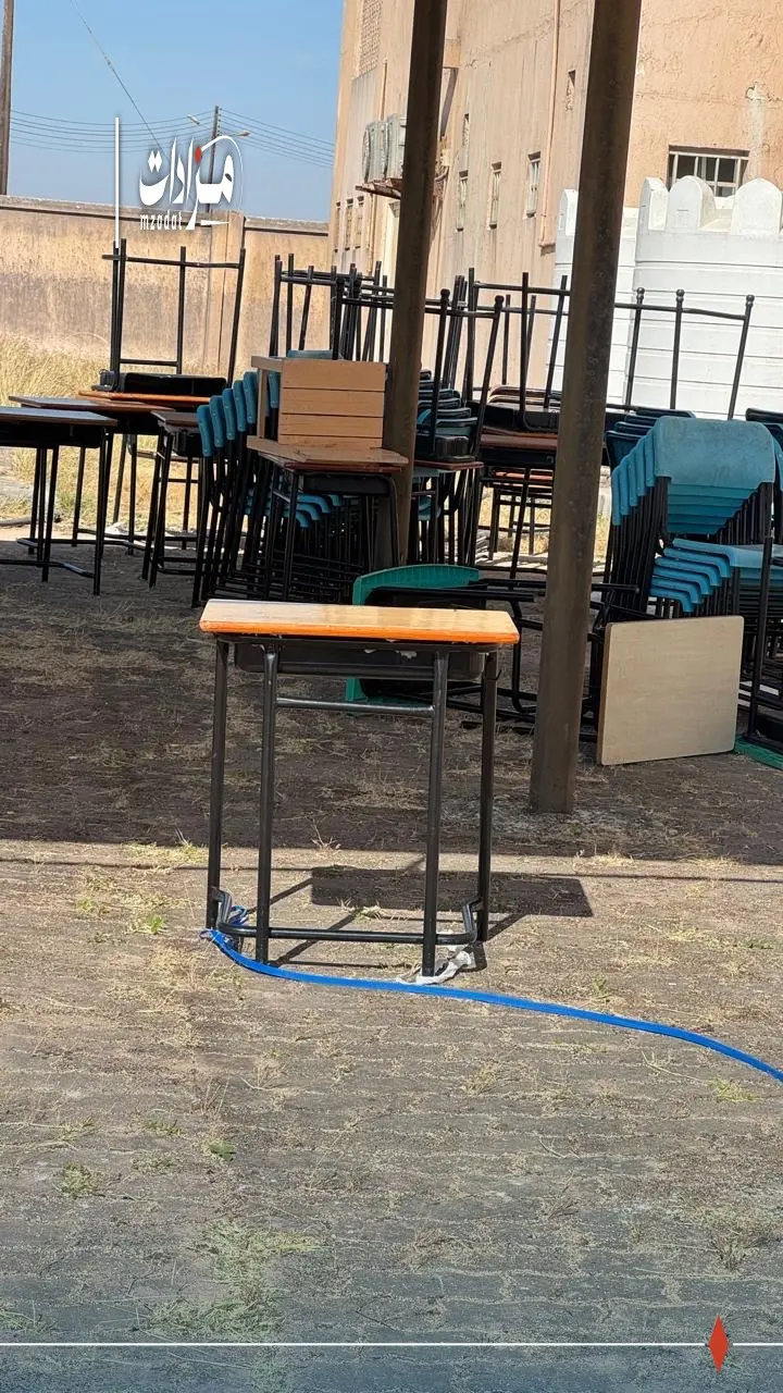 student desks – 6 schools - 3