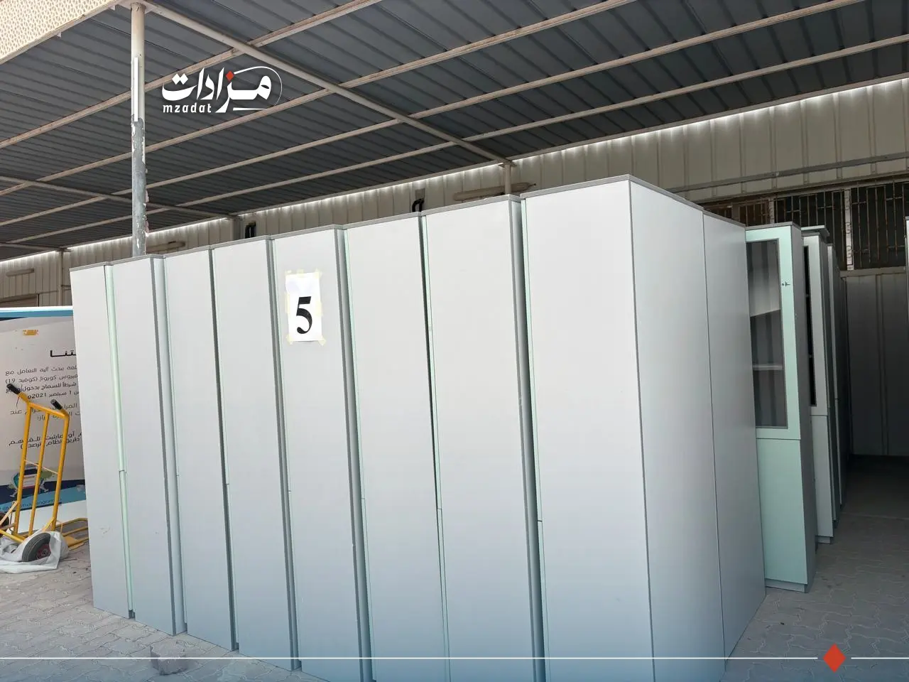 5-Two-door file cabinets - 2