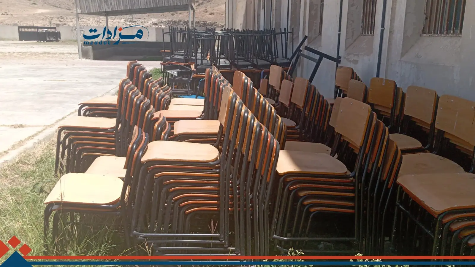 2-Student desks(eleven schools). - 12