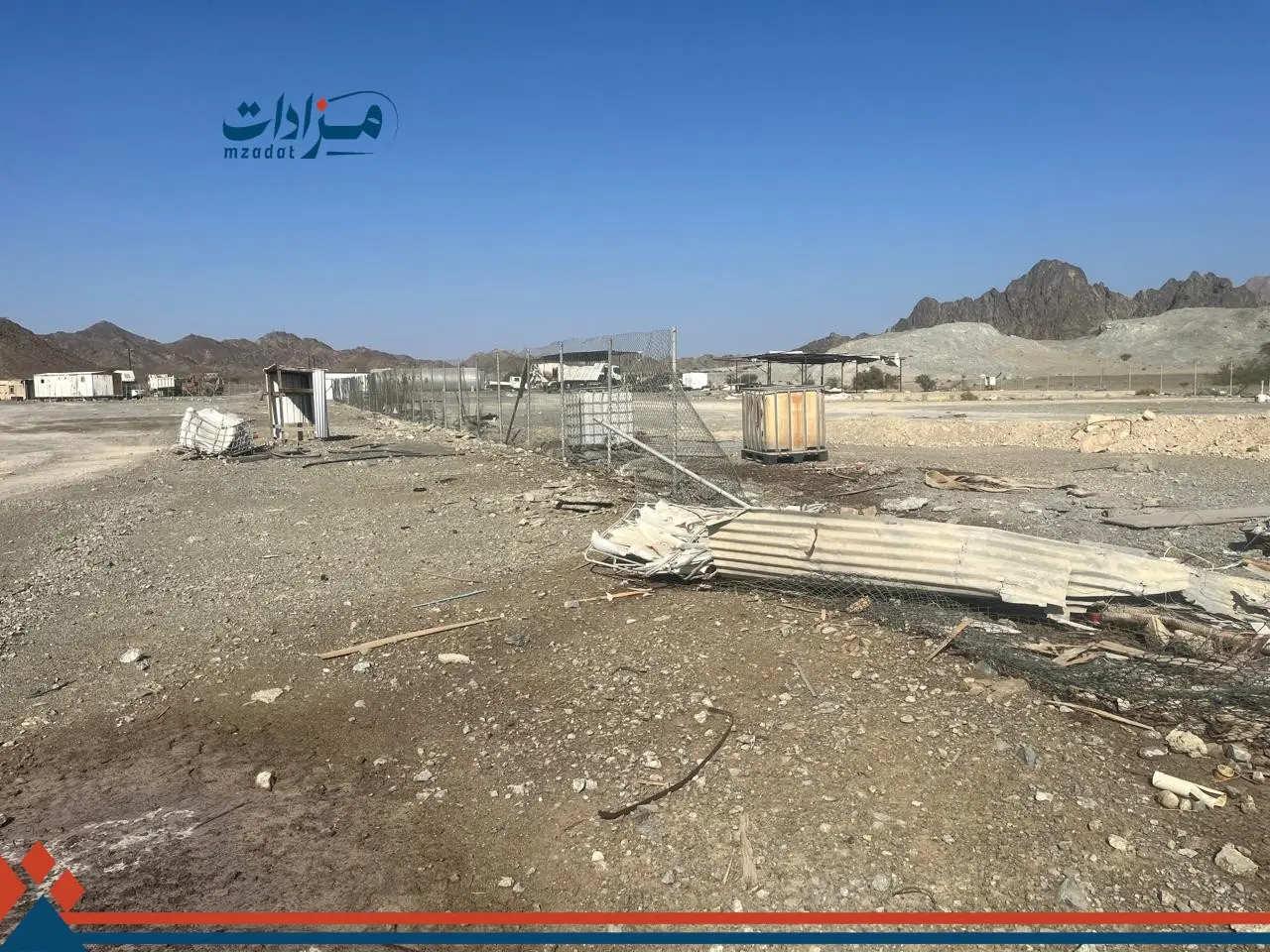 1-steel canopies + water tank + steel fence (mesh) + caravans + steel rooms (shinko)-Tahwah and Alburaimi - 6