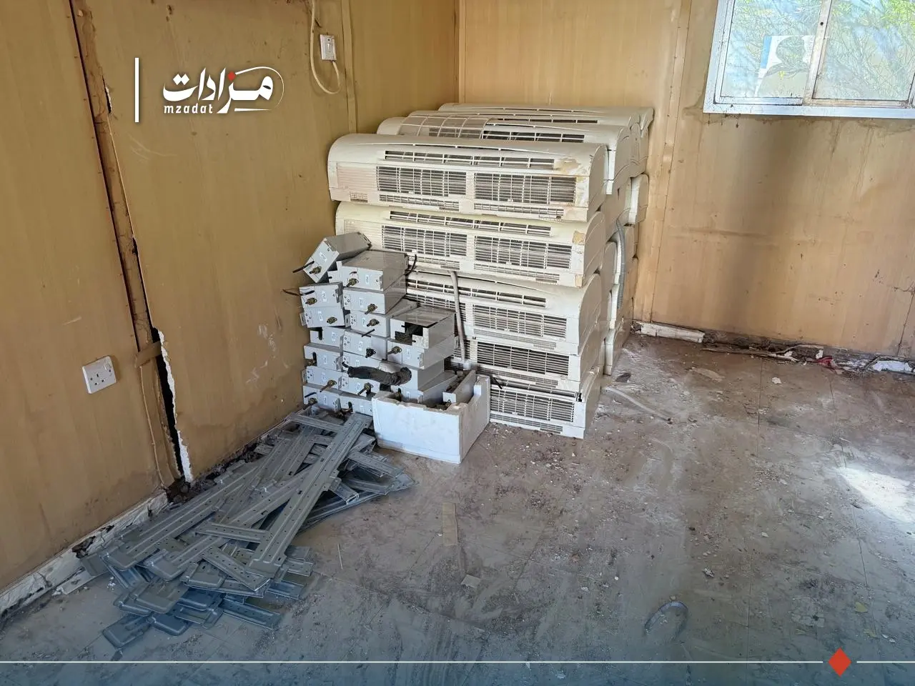 2-Used AC and electronics. - 3