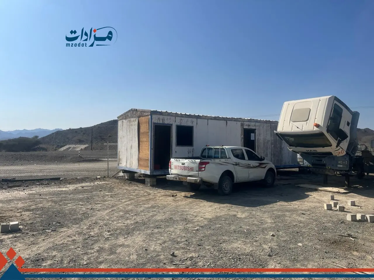 1-steel canopies + water tank + steel fence (mesh) + caravans + steel rooms (shinko)-Tahwah and Alburaimi - 4