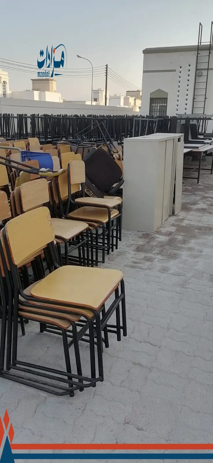 2-Student desks (five  schools). - 2