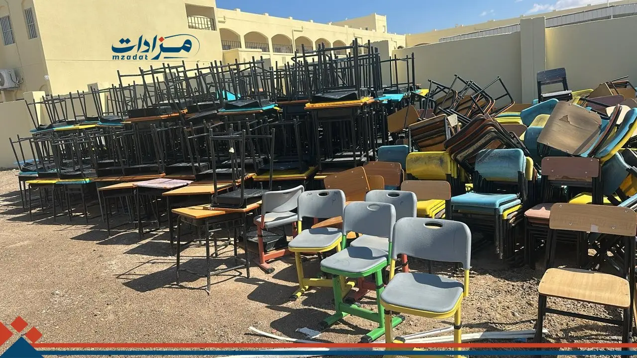 Student tables and chairs (7 schools)-sur - 7