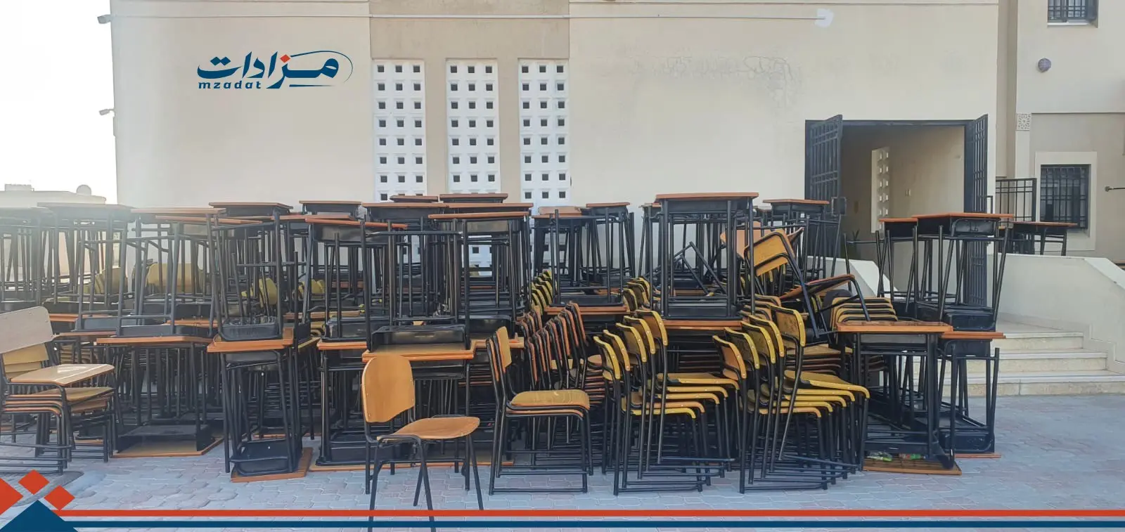 2-Student desks (five  schools). - 20