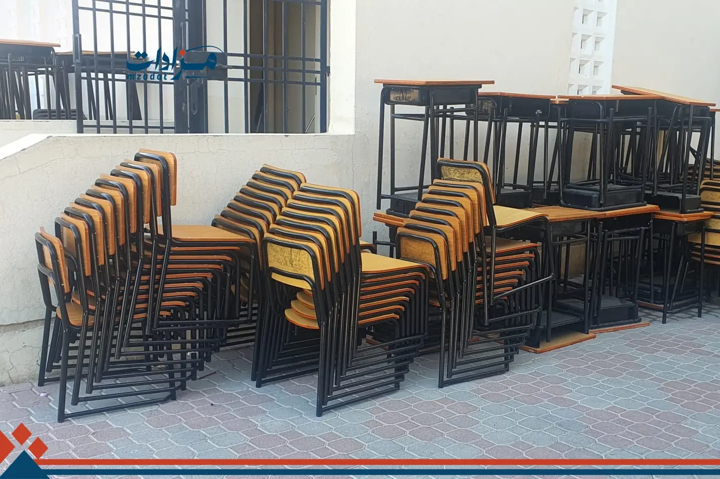 2-Student desks (five  schools). - 18