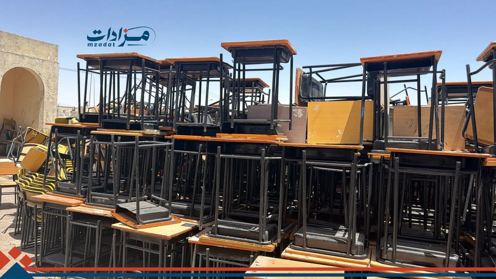 2-Student desks(eleven schools). - 8