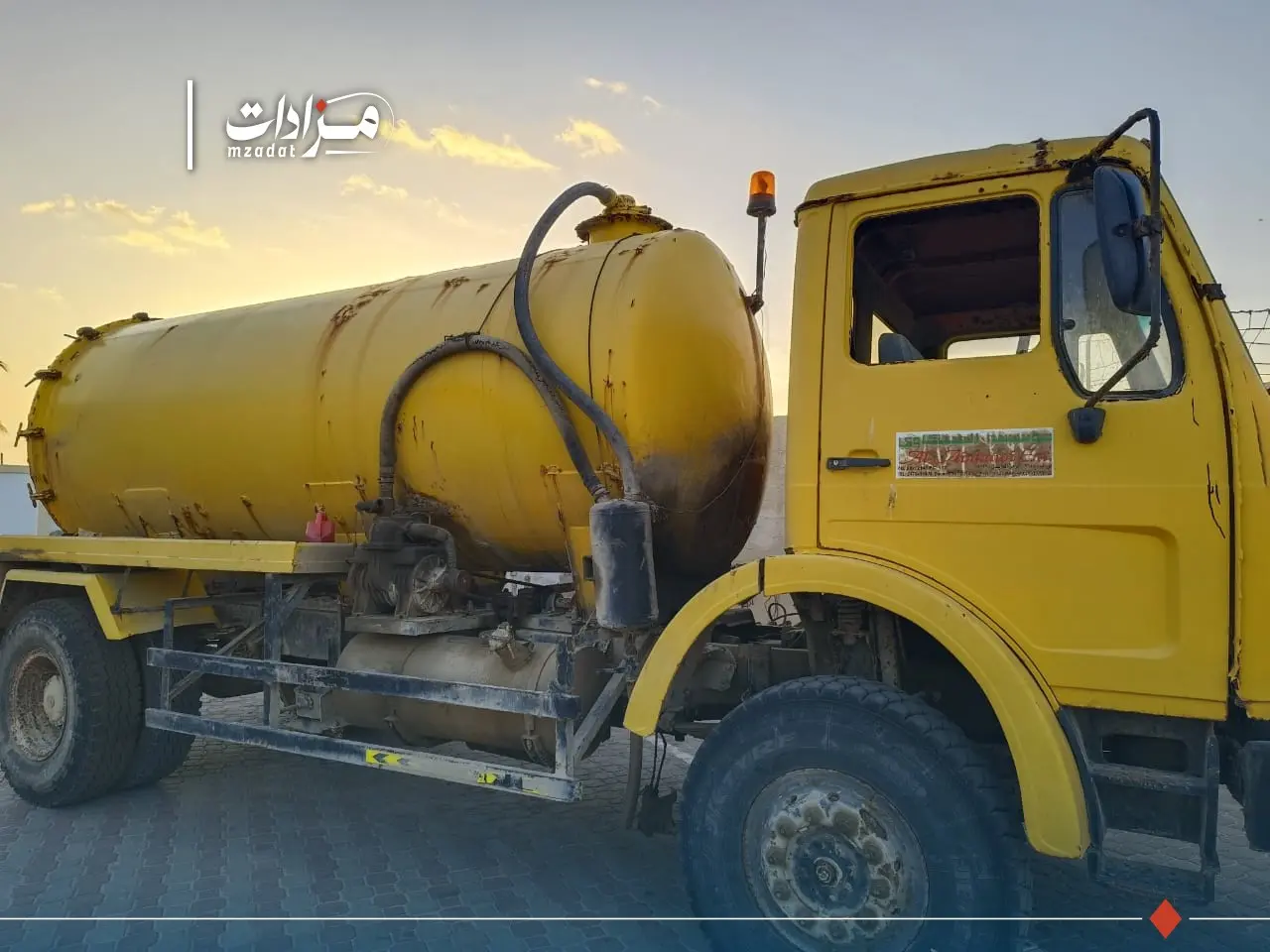2- Sewage truck Scrap - RAS MADRAKAH - 2