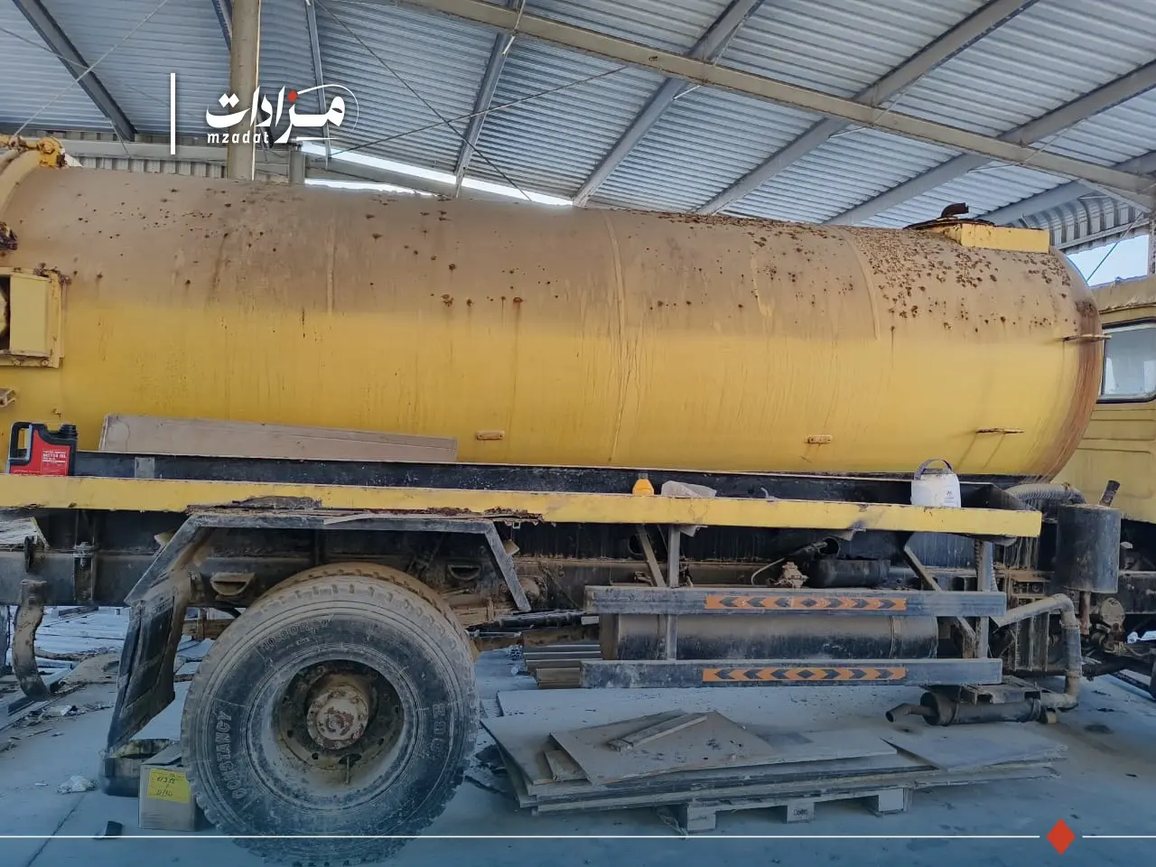 1- Sewage truck Scrap - RAS MADRAKAH - 16