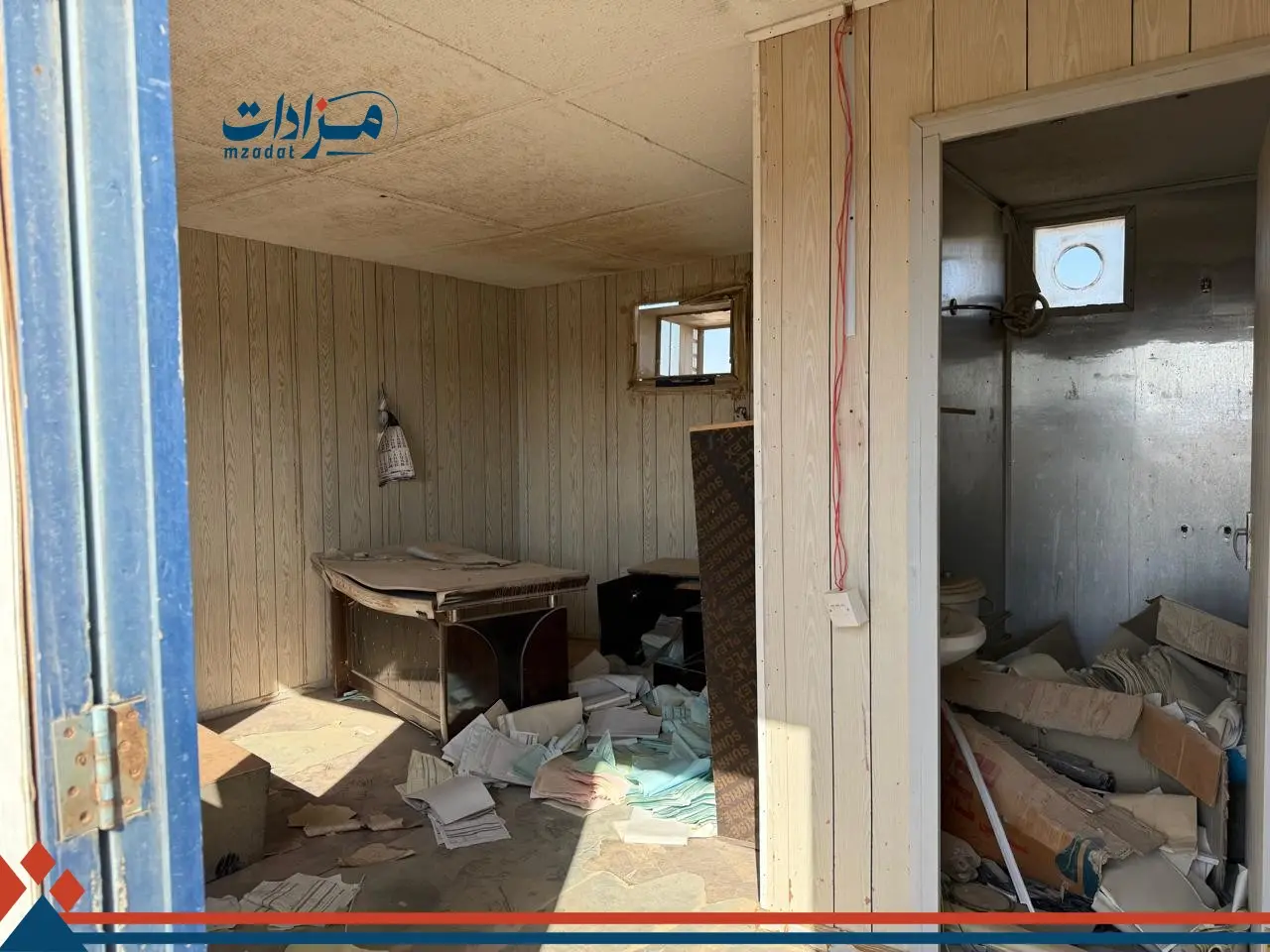 1-steel canopies + water tank + steel fence (mesh) + caravans + steel rooms (shinko)-Tahwah and Alburaimi - 11