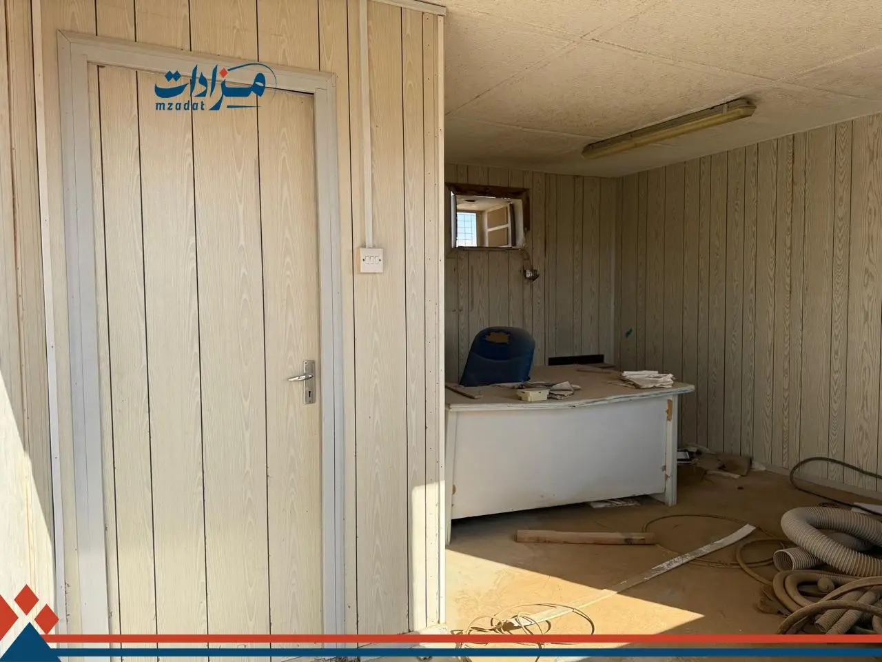 1-steel canopies + water tank + steel fence (mesh) + caravans + steel rooms (shinko)-Tahwah and Alburaimi - 12