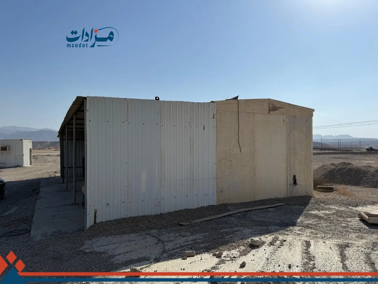 1-steel canopies + water tank + steel fence (mesh) + caravans + steel rooms (shinko)-Tahwah and Alburaimi - 14