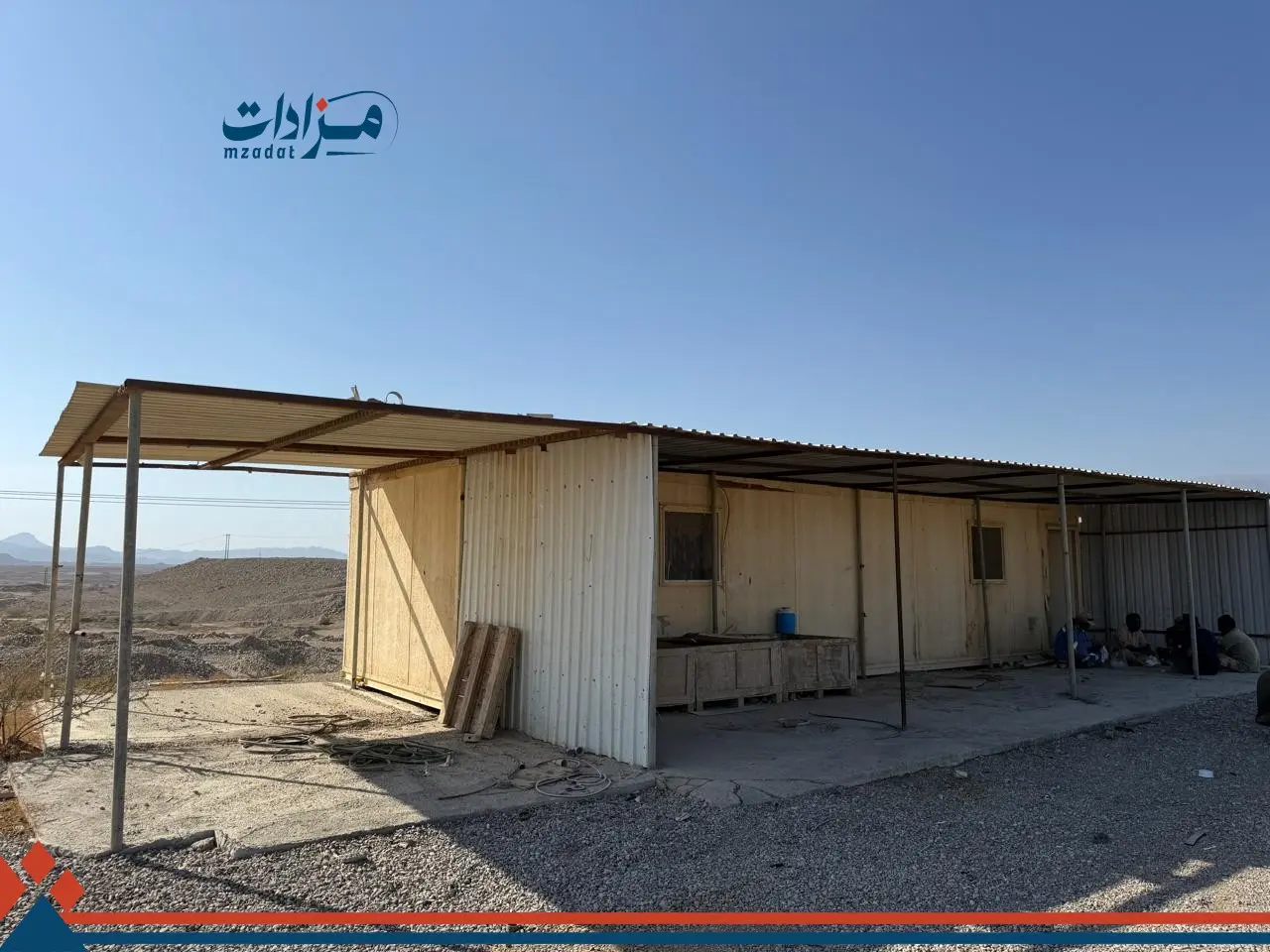 1-steel canopies + water tank + steel fence (mesh) + caravans + steel rooms (shinko)-Tahwah and Alburaimi - 15