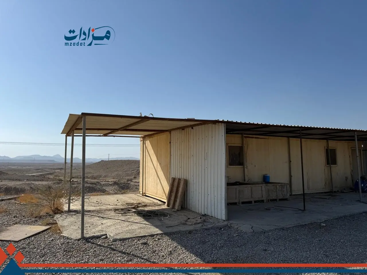 1-steel canopies + water tank + steel fence (mesh) + caravans + steel rooms (shinko)-Tahwah and Alburaimi - 16