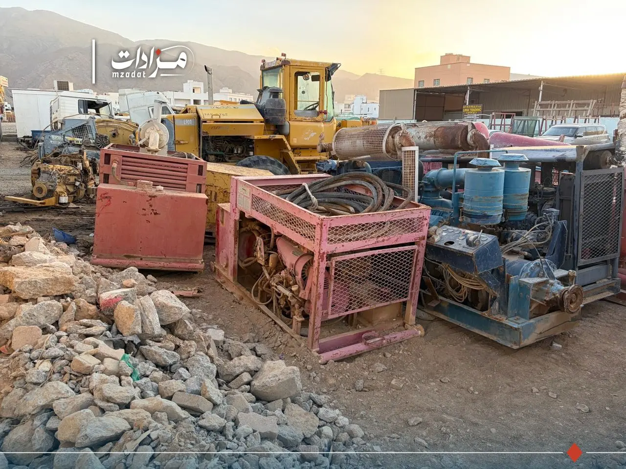 Tanks, pumps, and electric generators. - 20