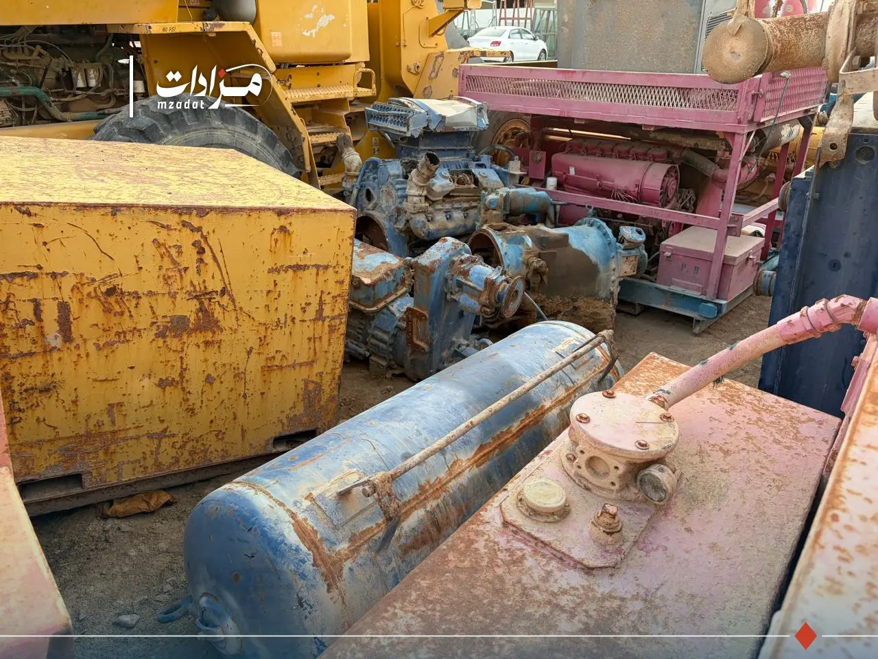 Tanks, pumps, and electric generators. - 9