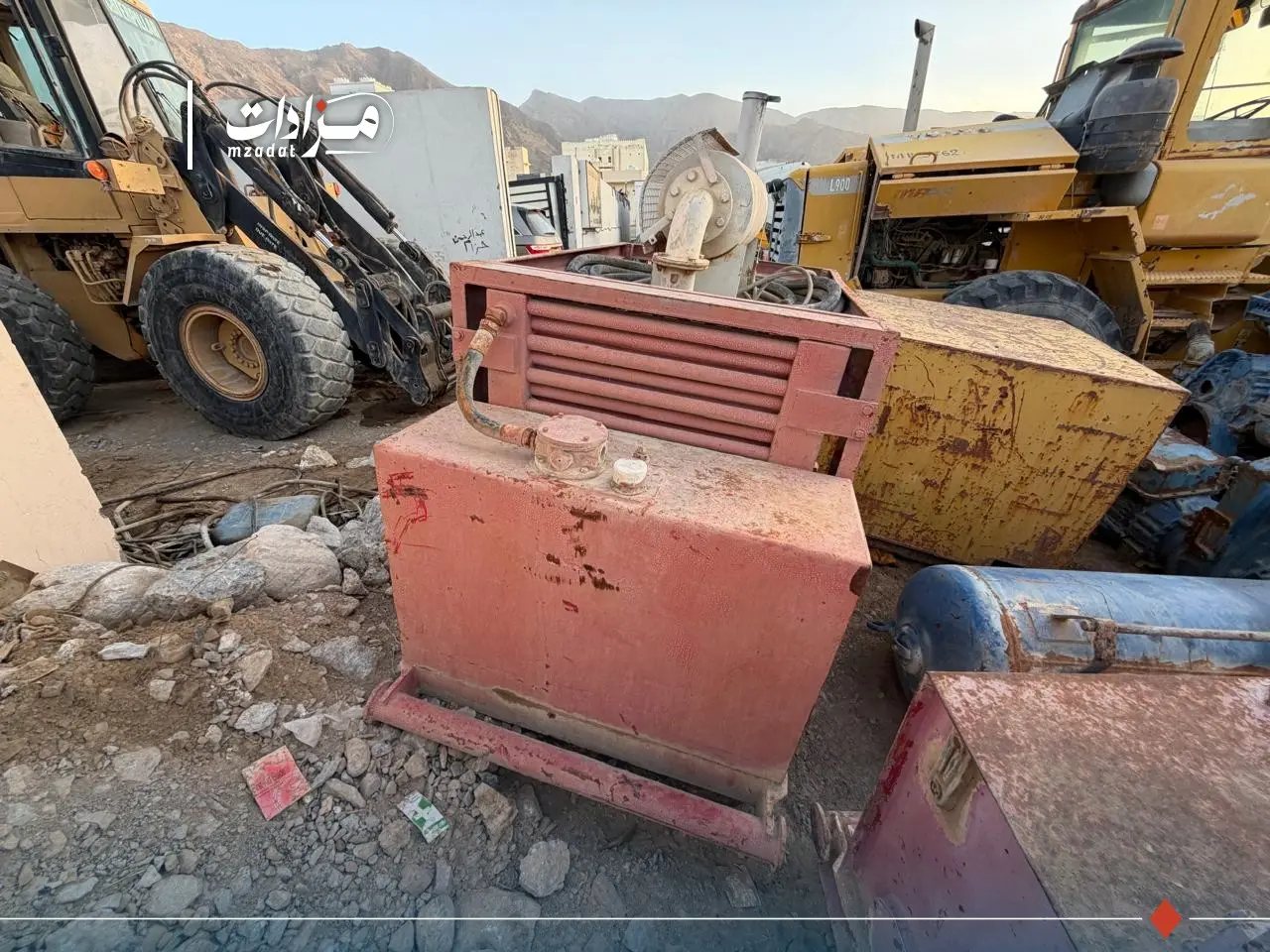 Tanks, pumps, and electric generators. - 10