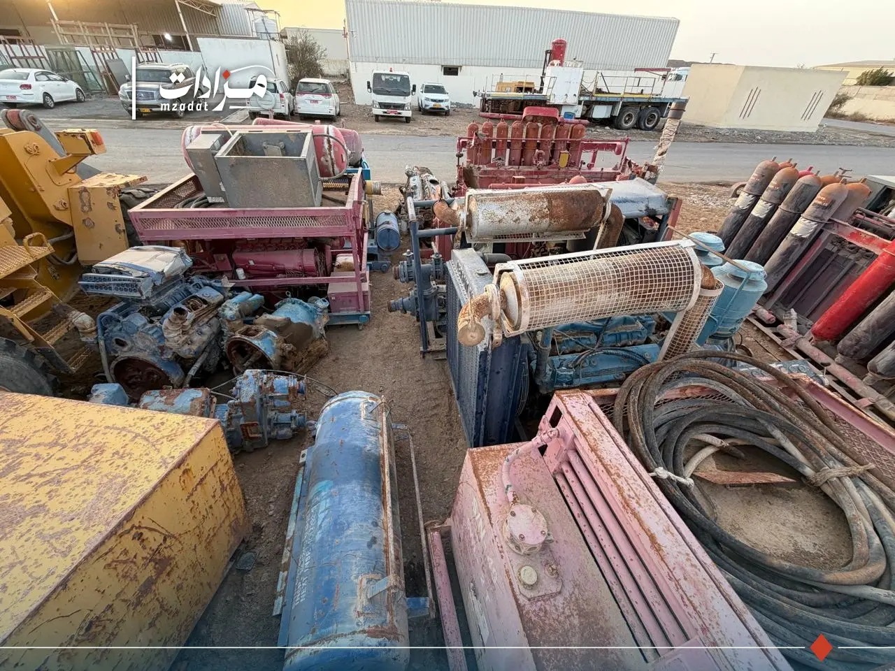 Tanks, pumps, and electric generators. - 14