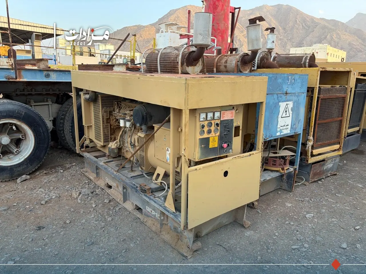 Tanks, pumps, and electric generators. - 13