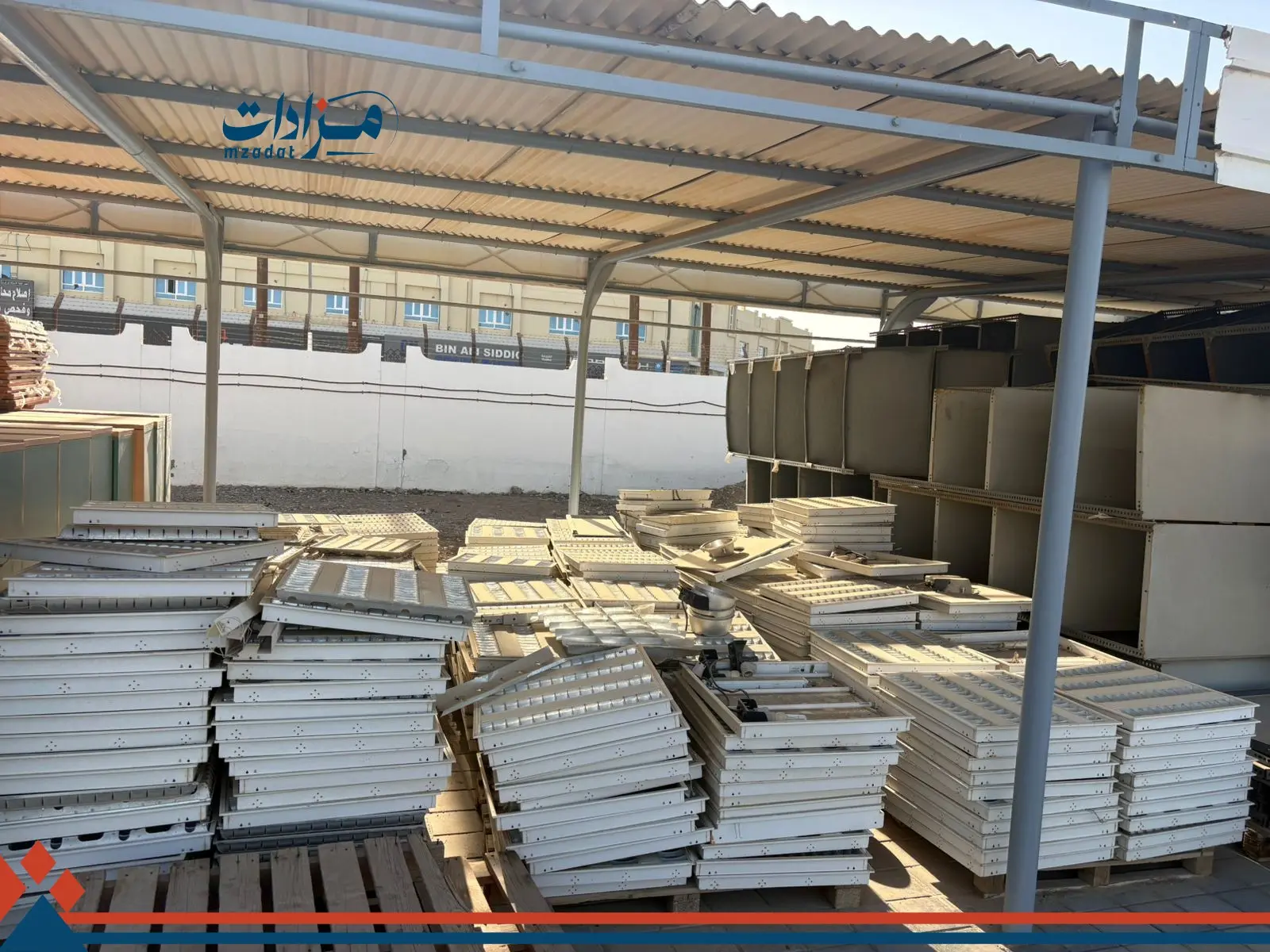 1- Iron and wooden cabinets, printers, and gas cylinders - 12
