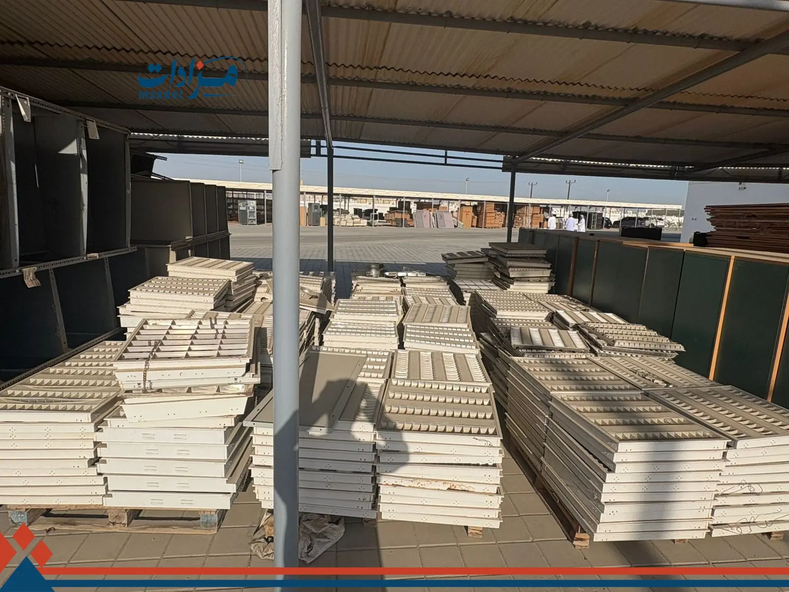 1- Iron and wooden cabinets, printers, and gas cylinders - 8