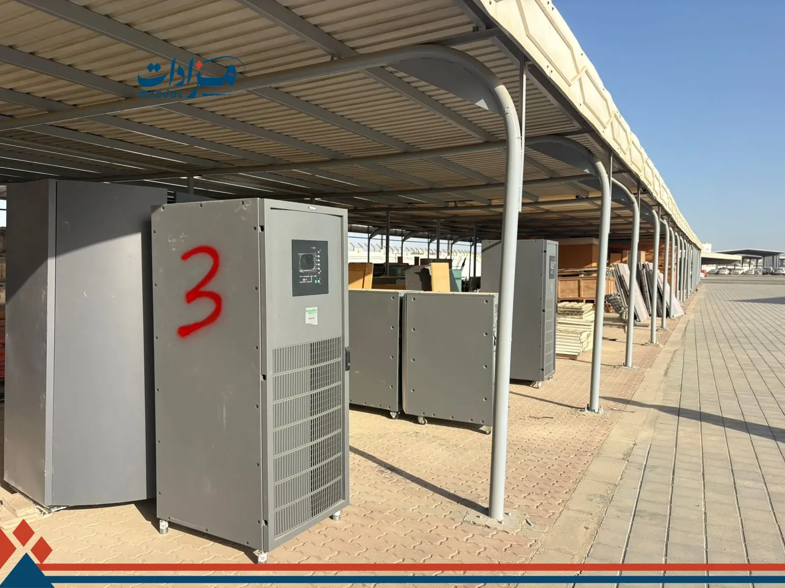 3- Used air conditioners, tables, and map plotting machines - 7