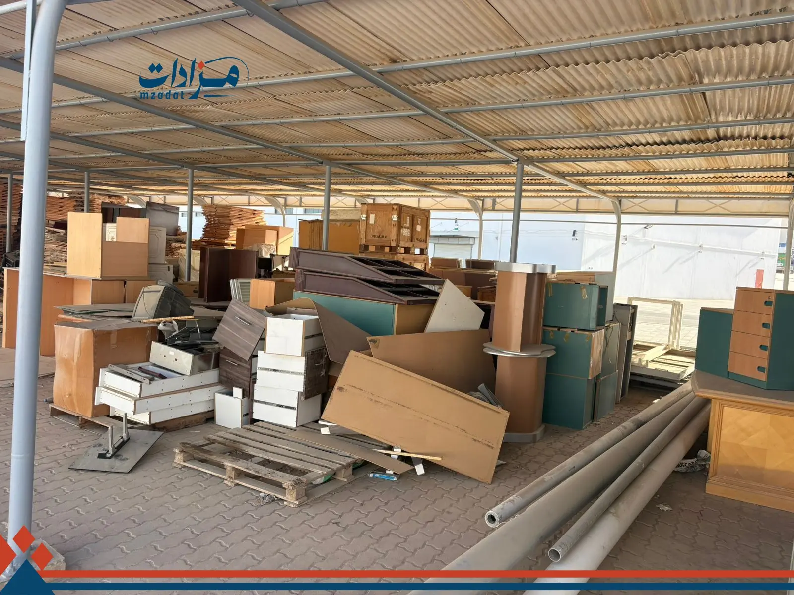 3- Used air conditioners, tables, and map plotting machines - 3