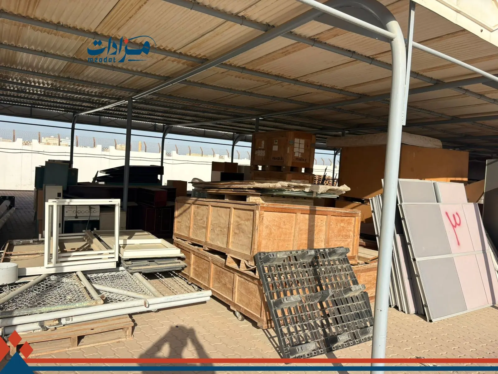 3- Used air conditioners, tables, and map plotting machines - 5