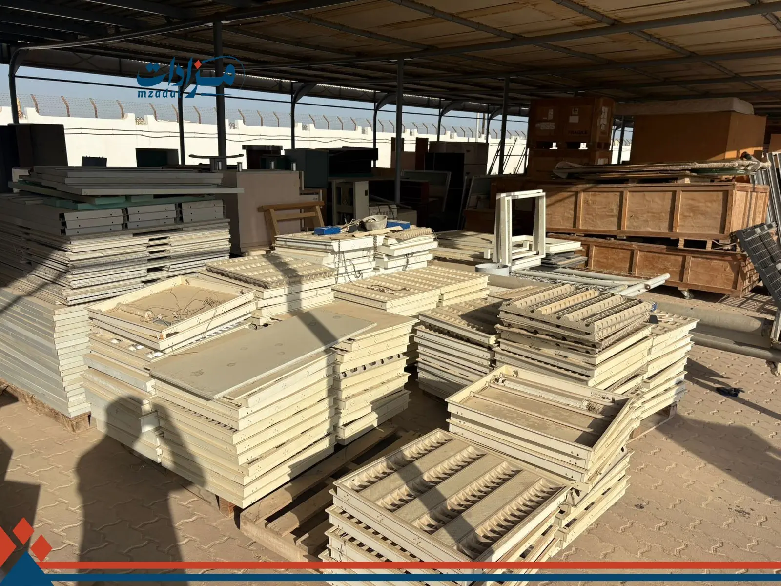 3- Used air conditioners, tables, and map plotting machines - 6