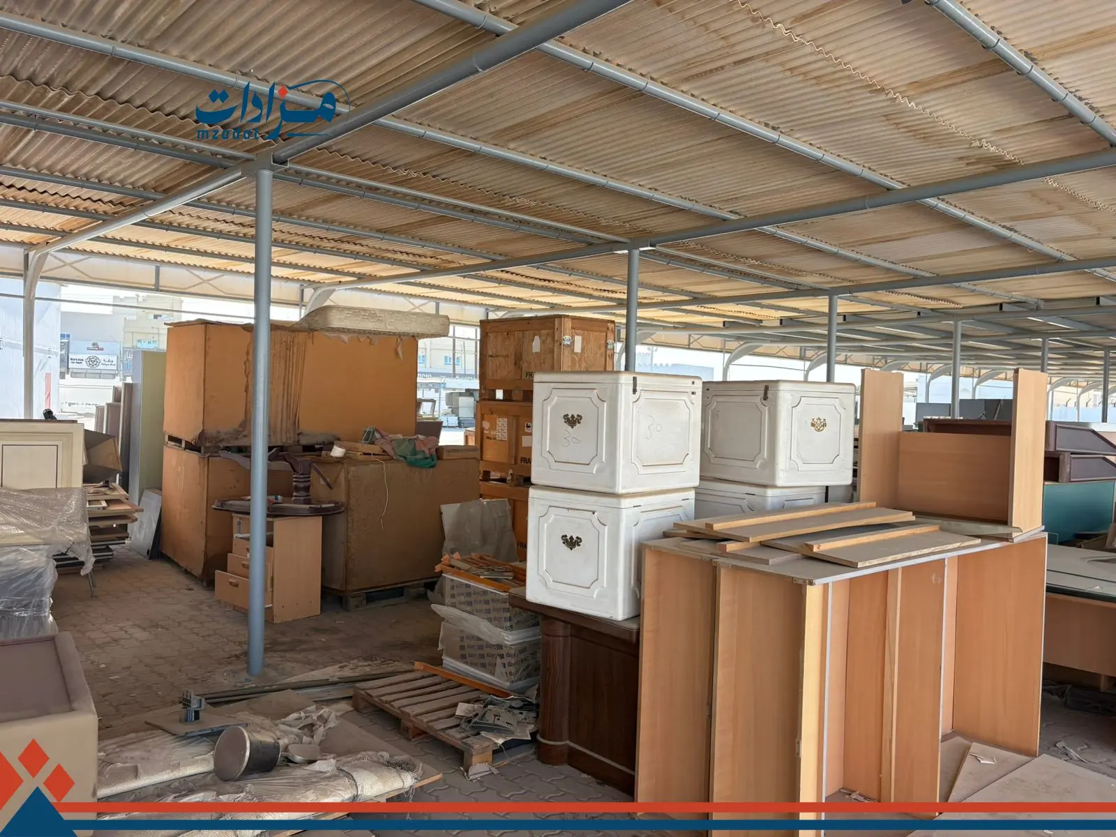 3- Used air conditioners, tables, and map plotting machines - 16