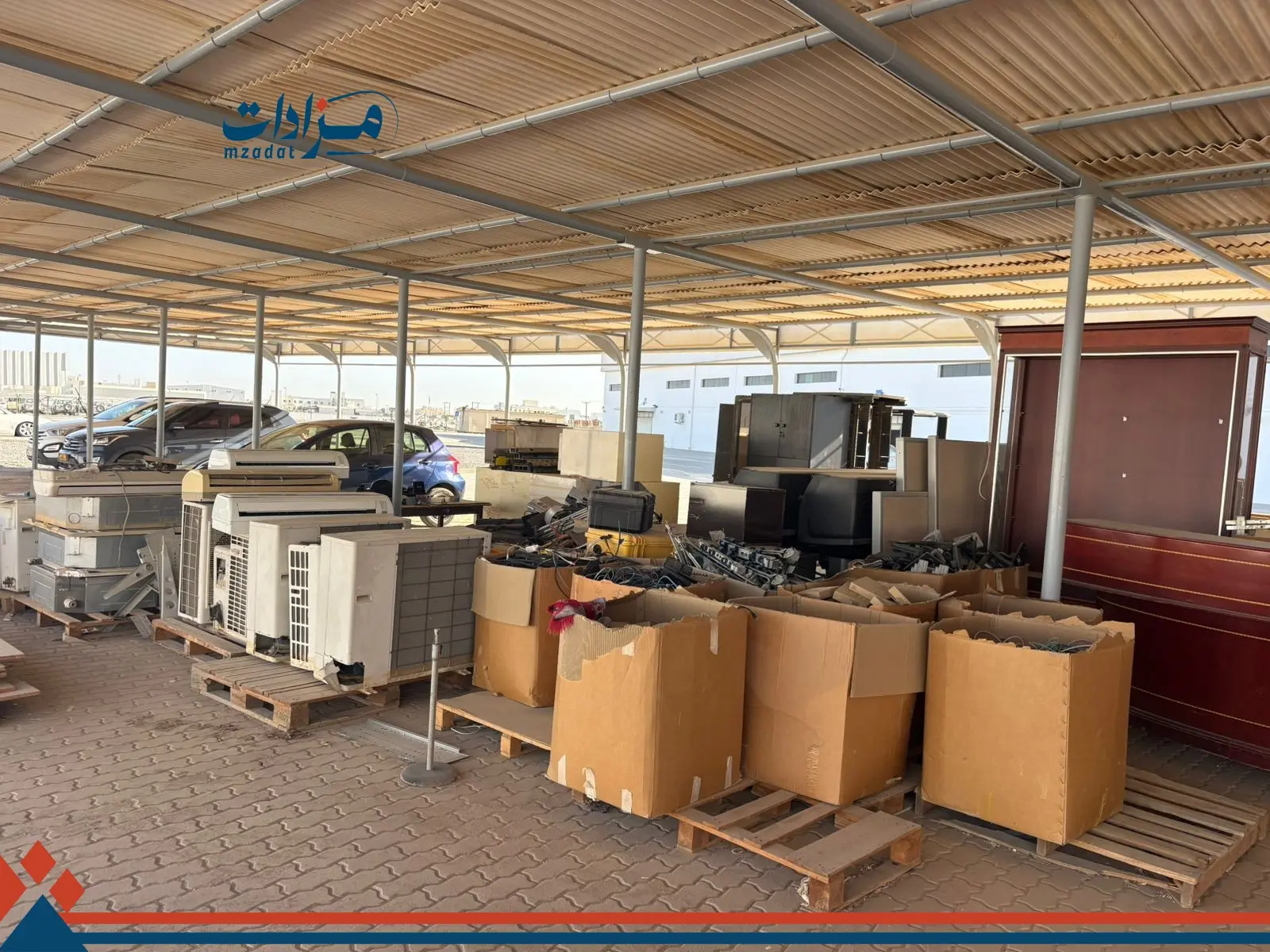 3- Used air conditioners, tables, and map plotting machines - 9