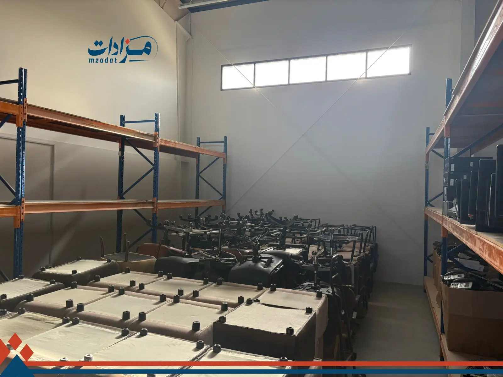 4- Screens, printers, electric tables, photocopying machines, and furniture - 2