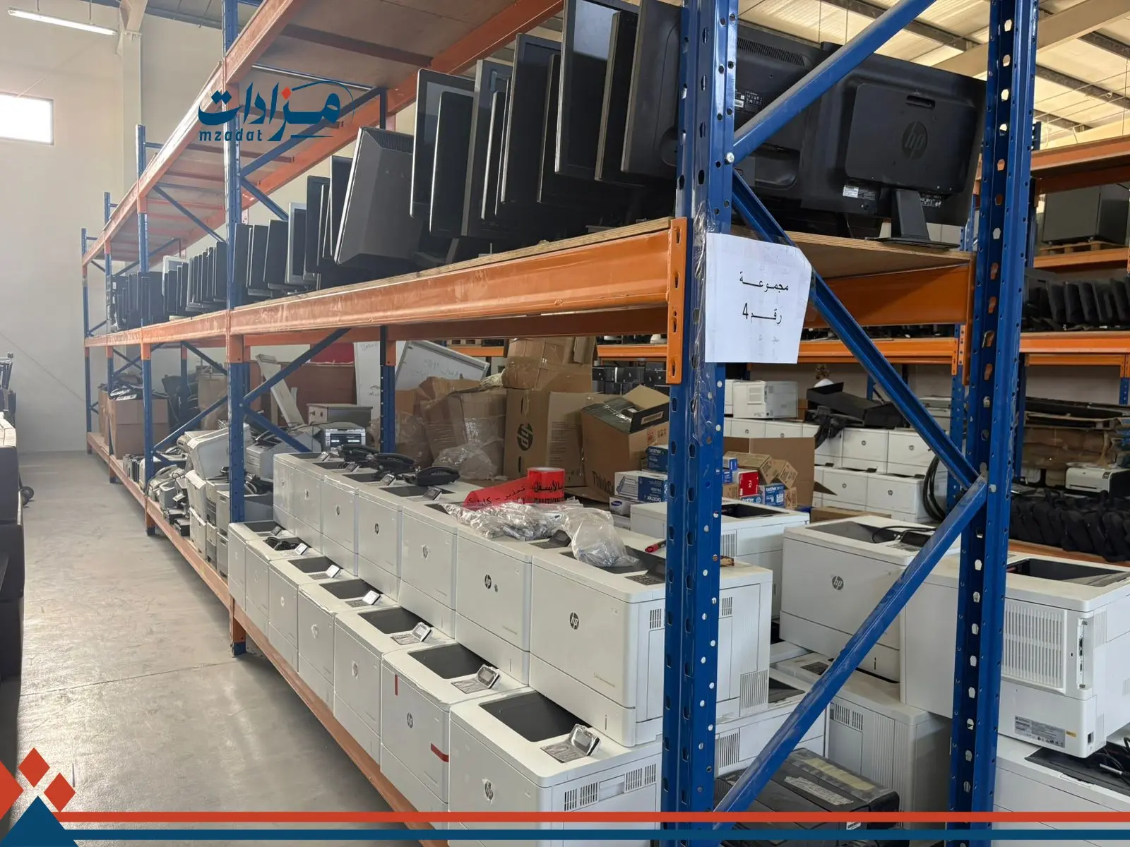 4- Screens, printers, electric tables, photocopying machines, and furniture - 3