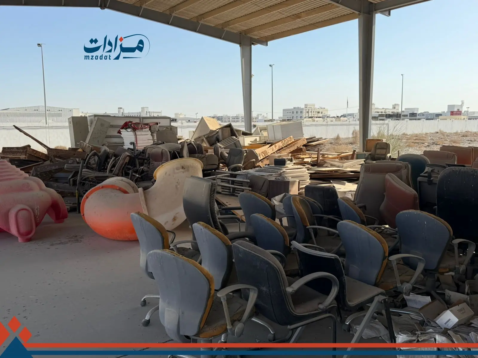 7- Used air conditioners, tables, and iron cabinets - 4