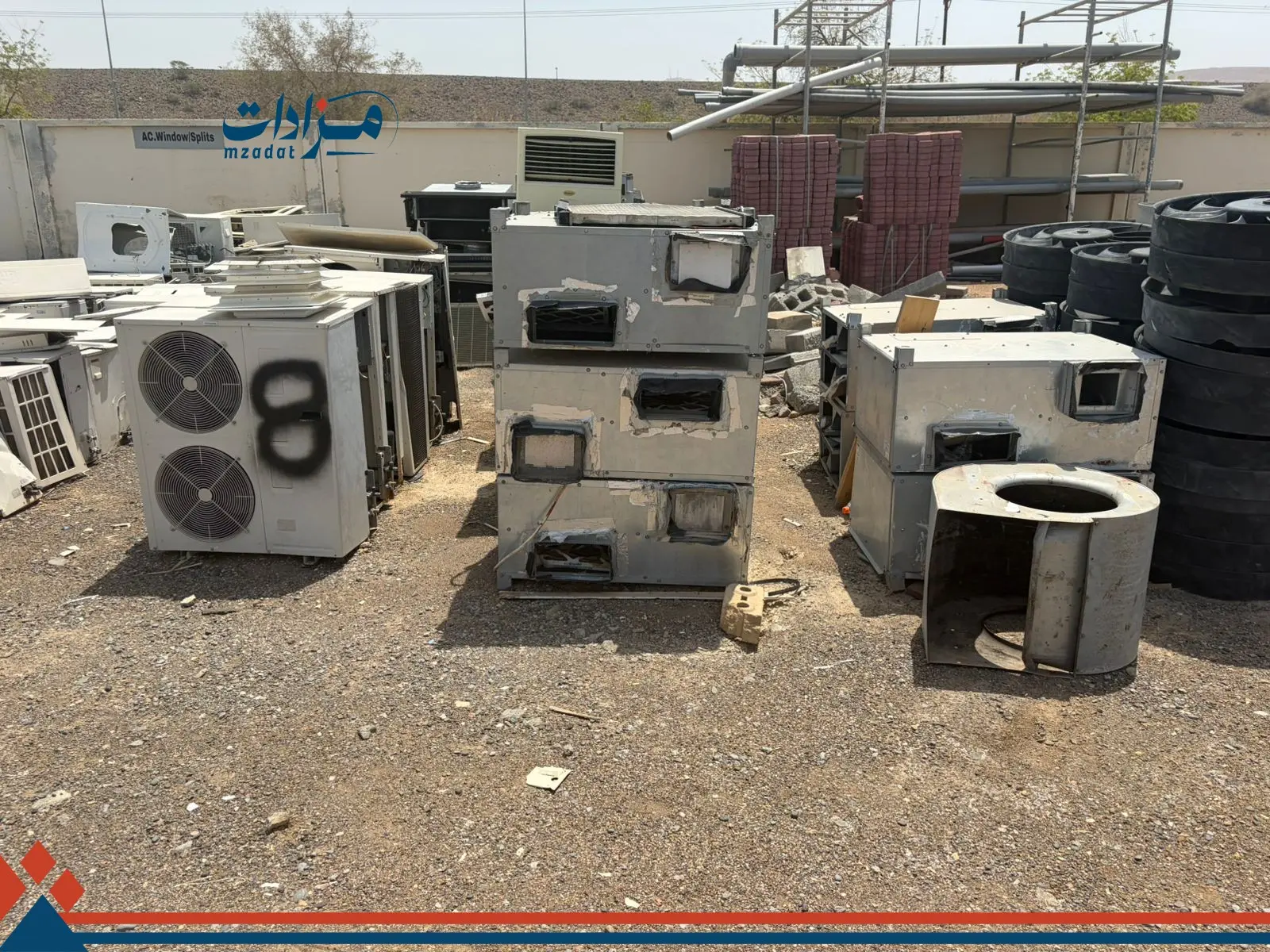8-Split A/C,  FCU - 4