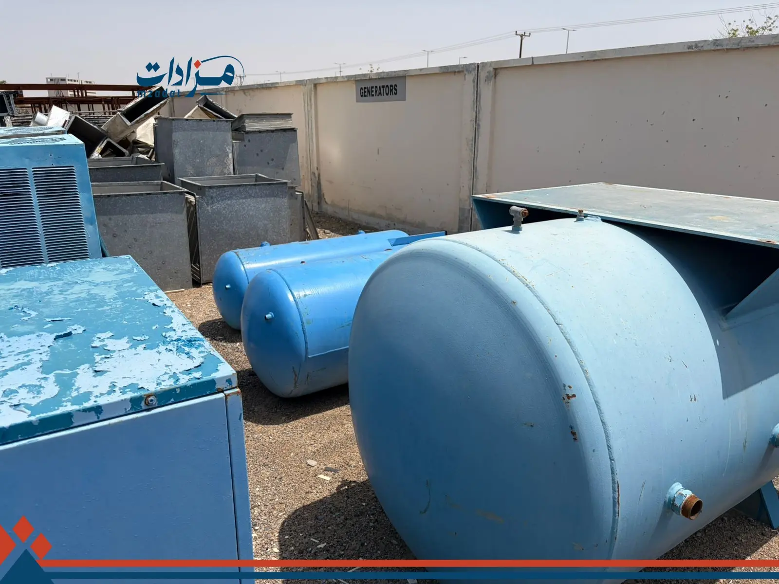 9-Generator ,Air Compressor ,Ducts - 3