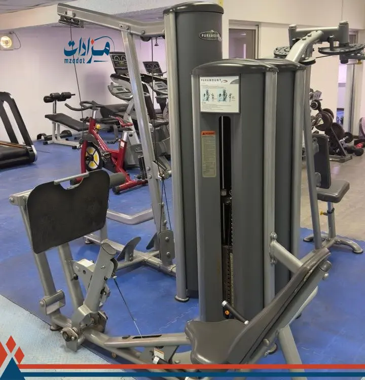 3- Twister Machine + Lat Pulldown Machine + Leg Press + Multi-Gym Machine + Rowing Machine - 5