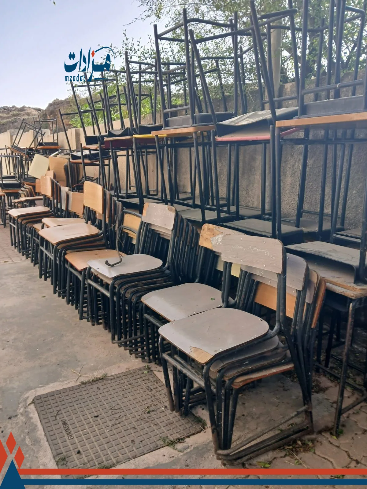 Educational Equipment, Household Appliances, Computers, and Student Desks. - 20