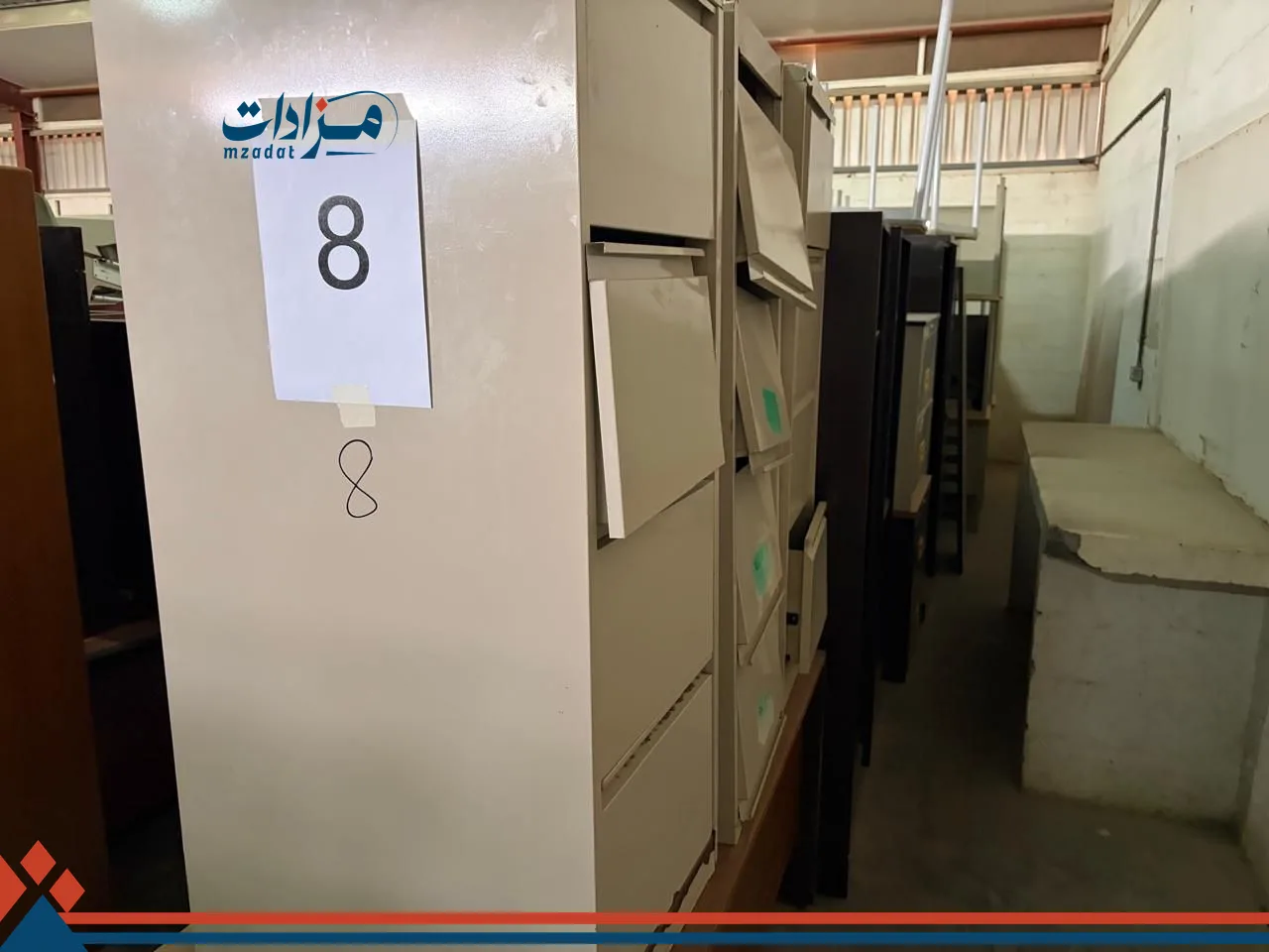8. Filling cabinet(7)+  Office cupboard(6)+ Office table (7)+ Book shelf(2) +  Classroom table (2) +   White board(2)