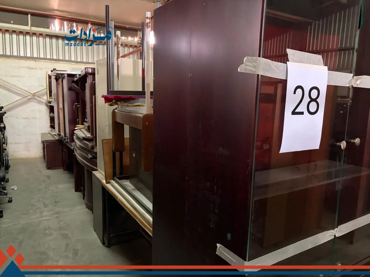 28. Office table (9)+ Meeting table(1)+  Filling cabinet(3)+ Classroom table (4) +  Side table(2) + Dressing table (1) + Book shelf(2) + Long table(1)+Computer Lab table(2)
